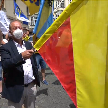 Obrázek článku: VIDEO - I Hranice se přidaly k demonstraci v Praze