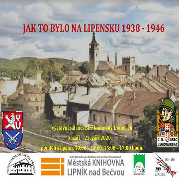 Obrázek článku: JAK TO BYLO NA LIPENSKU 1938 - 1946