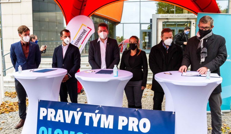 Obrázek článku: PIRÁTI a STAROSTOVÉ, SPOJENCI – Koalice pro Olomoucký kraj a ODS se dohodli na rozdělení gescí v nové krajské radě.