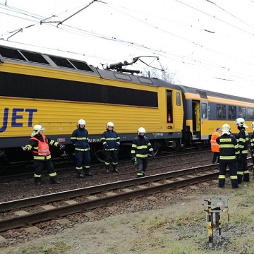 Obrázek článku: Kousek od hlavního nádraží hořela lokomotiva. Evakuováno přes 300 cestujících!