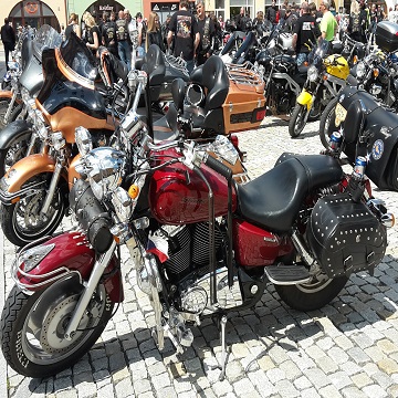 Obrázek článku: Hranické náměstí patřilo motorkám