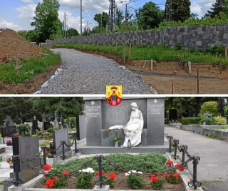 Obrázek článku: Rekonstrukce hřbitova bude pokračovat.